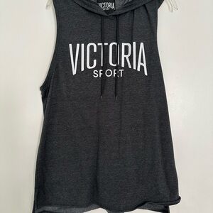Women's Black Sleeveless Top